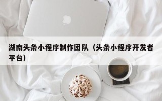 枝江湖南头条小程序制作团队（头条小程序开发者平台）